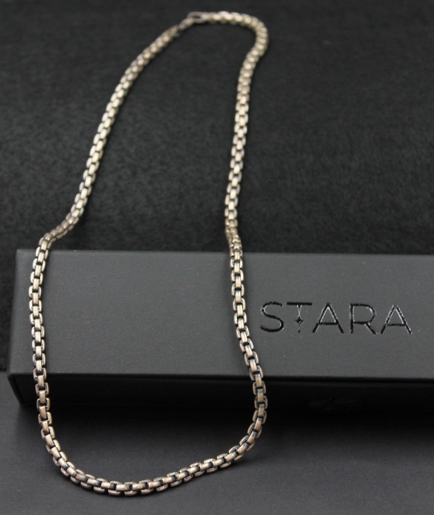 Erkek Rulo Küp Zincir 52cm 5mm