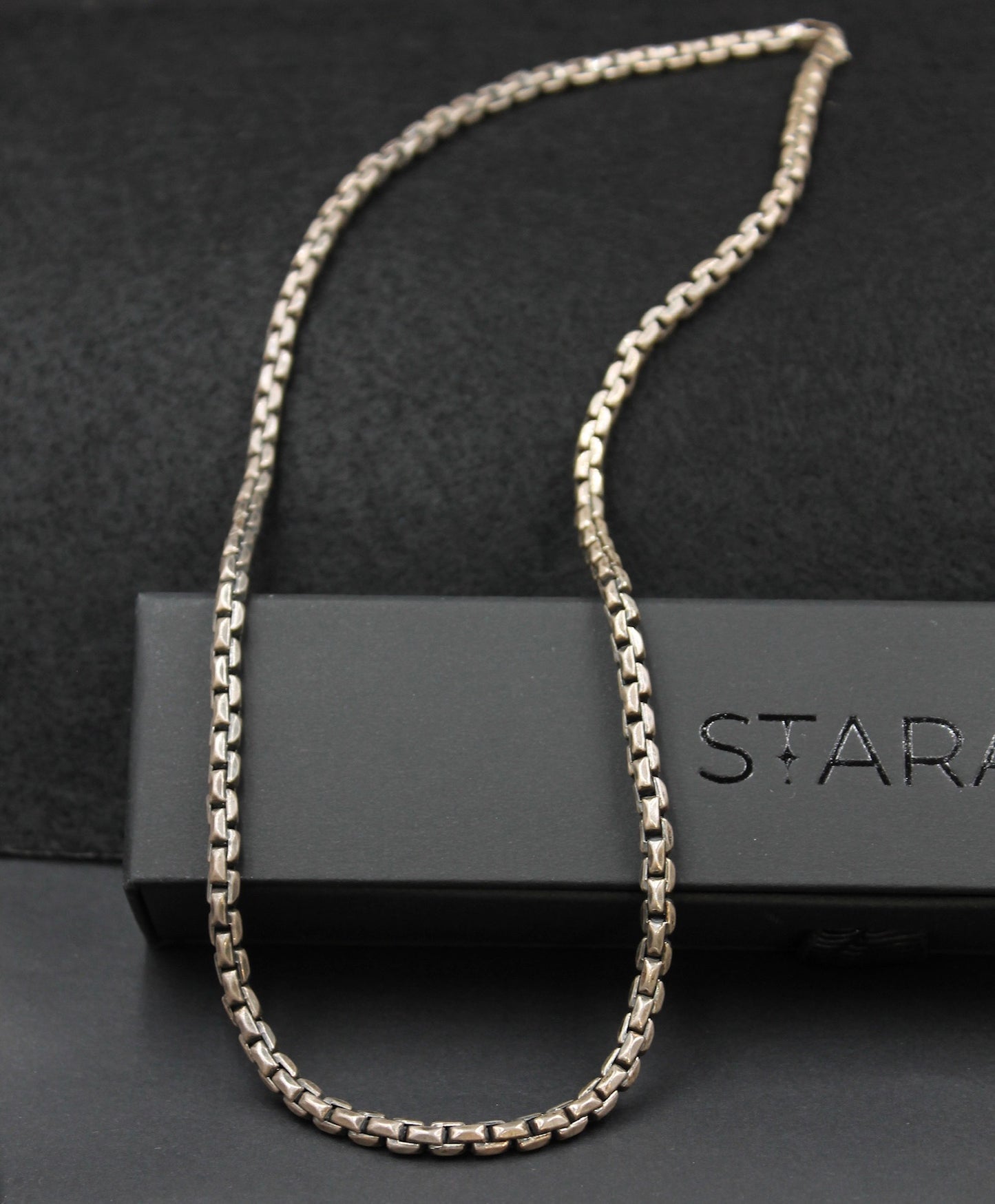 Erkek Rulo Küp Zincir 54cm 4mm