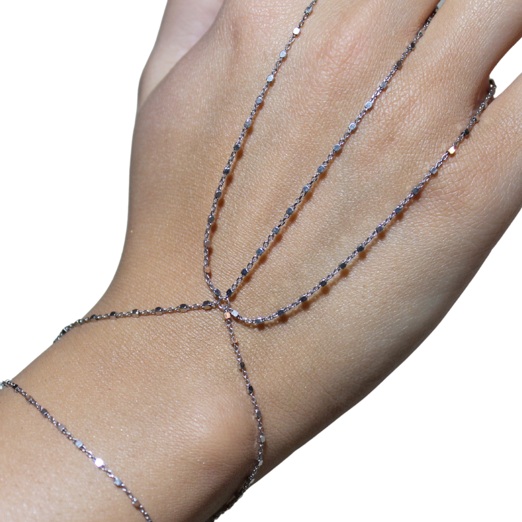 Üçlü Kare Zincir Şahmeran -Altın