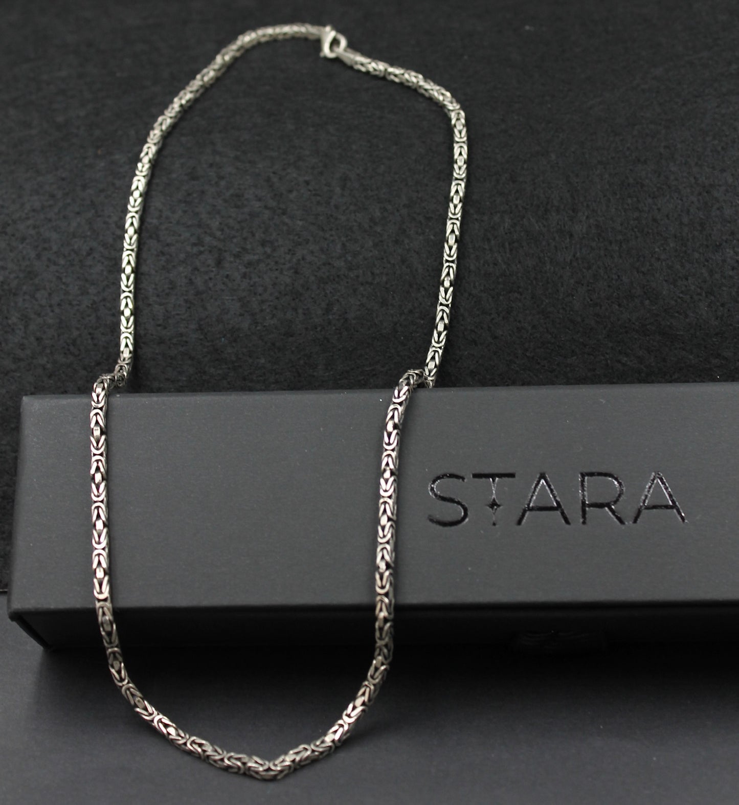 Erkek Kral Zincir 50cm 3mm