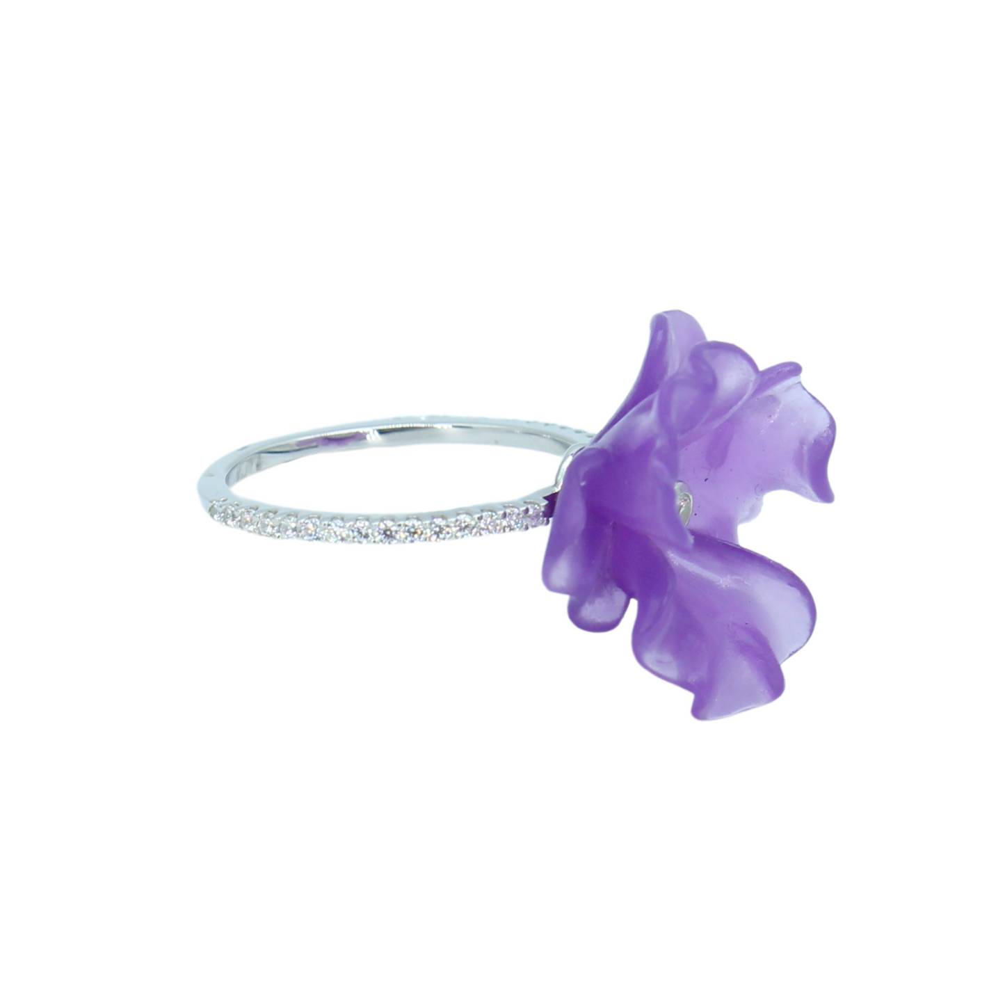 Fleur d’Améthyste Yüzük