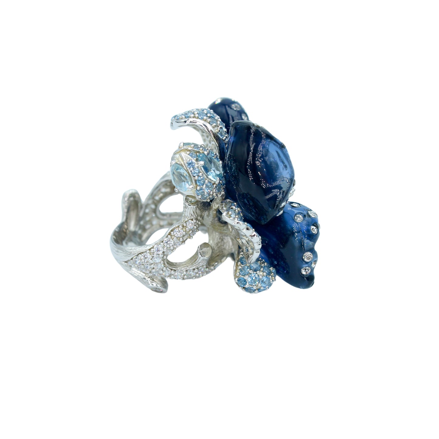 Cobalt Bloom Yüzük