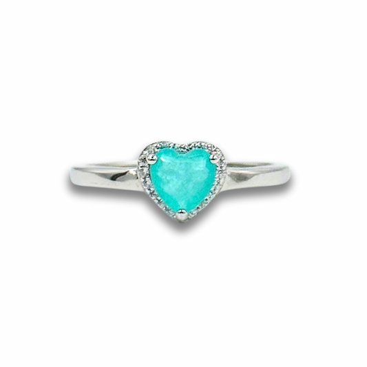 Paraiba Kalp Yüzük