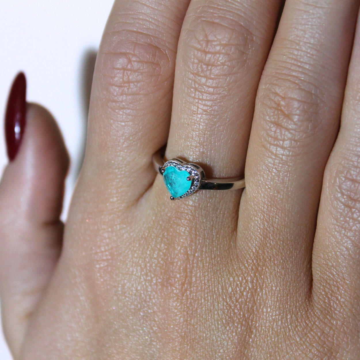 Paraiba Kalp Yüzük