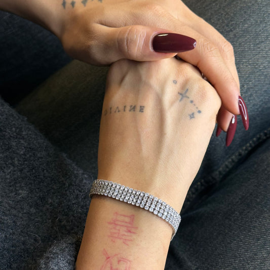 Üç Sıra İnce Su Yolu Bileklik