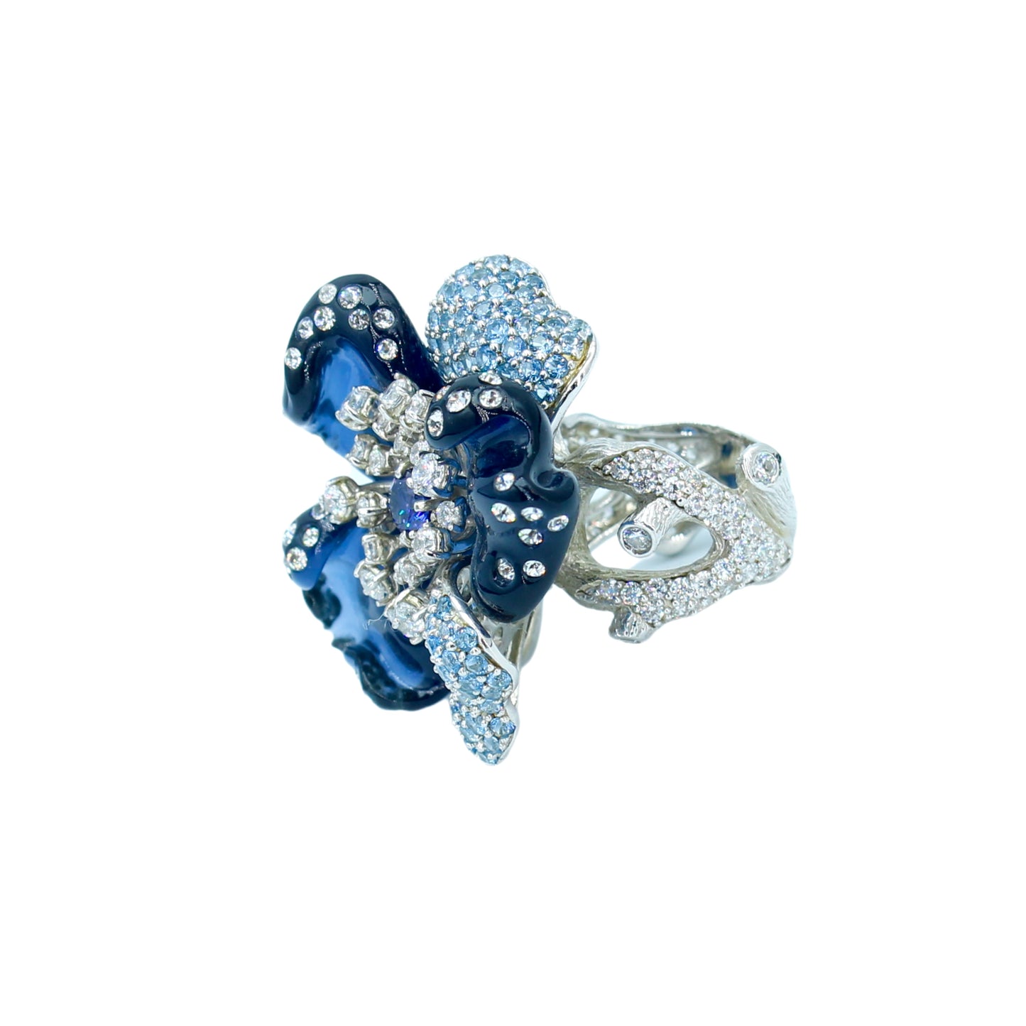 Cobalt Bloom Yüzük
